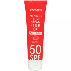 Levrana Солнцезащитный крем для лица и тела Календула SPF 50 PINK 0+