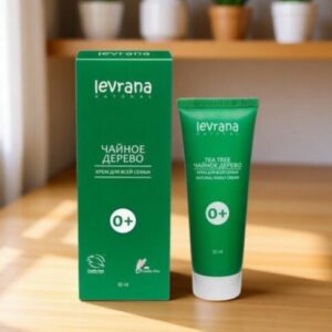 Levrana Крем для всей семьи, чайное дерево, 0+ 50 мл.