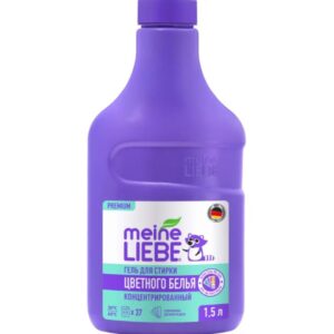 Гель MEINE LIBE  для стирки цветных тканей,концентрат 1,5 л