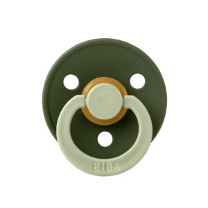 Пустышка латексная BIBS Studio Colour - Fusion - Hunter Green/Sage, 6+ мес.